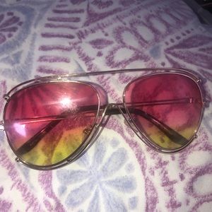 Pink gradient sunglasses!